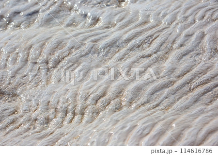 travertines in Pamukkale, Turkey. geology and mineral rock travertines in Pamukkale, Turkey. geology and mineral rock 114616786