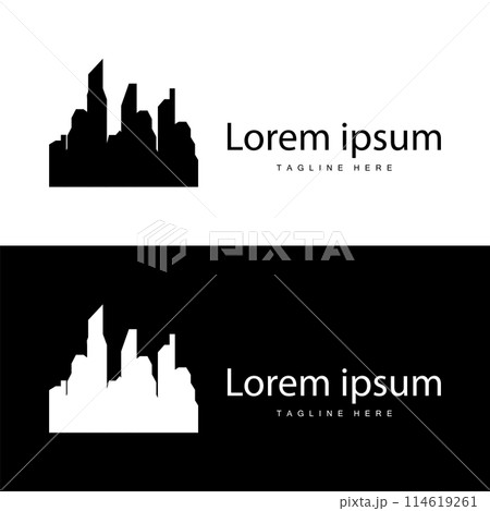 Modern City Building Logo Design, Luxurious and Simple Urban Architecture Modern City Building Logo Design, Luxurious and Simple Urban Architecture 114619261