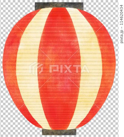 Festival lanterns watercolor touch 114620434