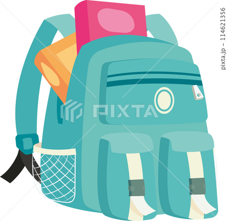 back school bag backpack illustration 114621356
