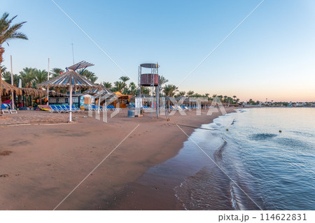 Scenic view of Naama Bay, Sharm-el-Sheikh, Egypt 114622831