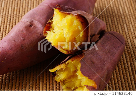 焼いも 紅はるか 焼いも 紅はるか 114628146