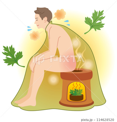 よもぎ蒸し　温活　美容　男性 114628520