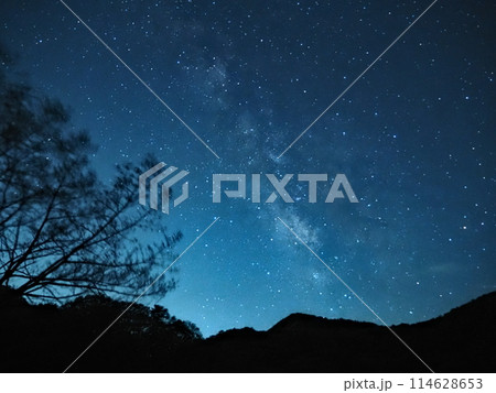 榛名山で見る天の川　2 114628653