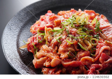 黒毛和牛 プルコギ 肉 黒毛和牛 プルコギ 肉 114630302