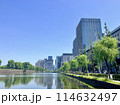 皇居前から見たビル群 114632497