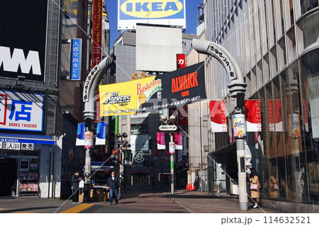 渋谷センター街　バスケットボールストリート 114632521