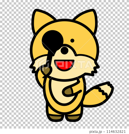 一隻狐狸正在做視力測試 114632821