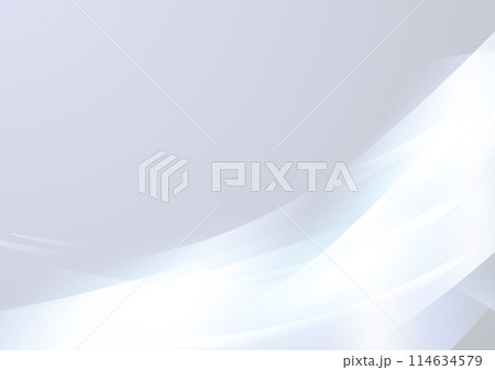 輝くシルバーの抽象ライン背景 輝くシルバーの抽象ライン背景 114634579