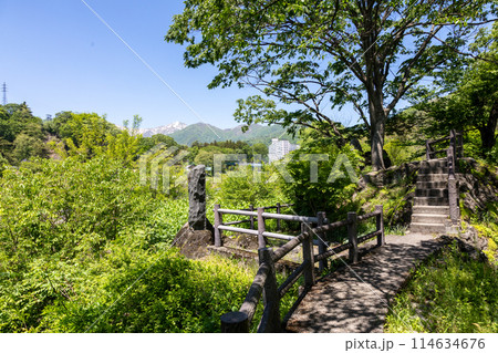 初夏の水上温泉　諏訪峡遊歩道 114634676