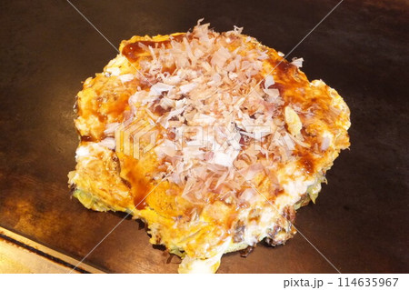 お店で食べる「お好み焼き」 114635967