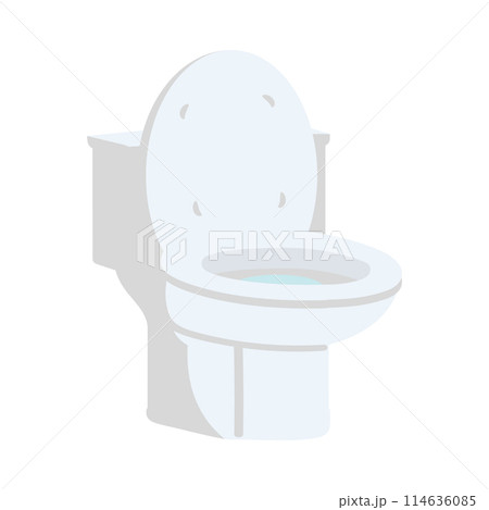 Toilet bowl design concept vector Toilet bowl design concept vector 114636085