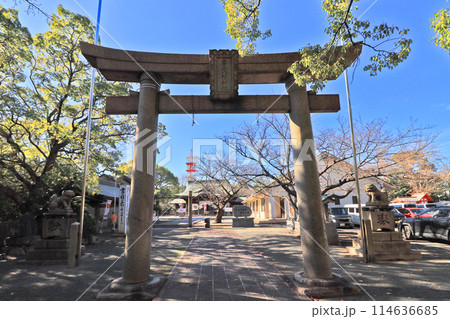 北九州市八幡東区の鉄のしめ縄がある豊山八幡神社 北九州市八幡東区の鉄のしめ縄がある豊山八幡神社 114636685