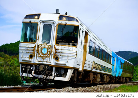 空想科学上の宇宙船をイメージした特急志国土佐時代の夜明けのものがたり 空想科学上の宇宙船をイメージした特急志国土佐時代の夜明けのものがたり 114638173