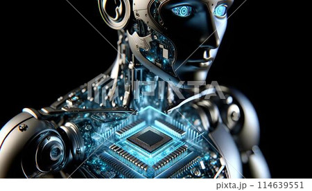 AIと半導体のイメージ画像 114639551
