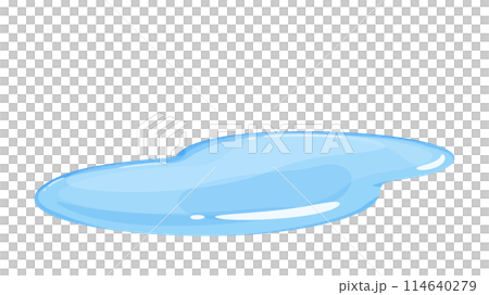 Puddle illustration Puddle illustration 114640279