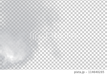 Abstract cloud of fog. Smoke overlay effect Abstract cloud of fog. Smoke overlay effect 114640285