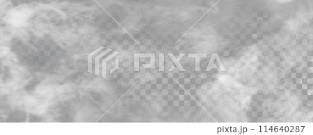 Abstract cloud of fog. Smoke overlay effect 114640287