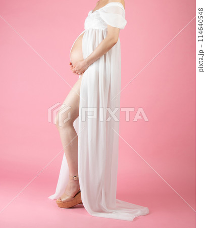 妊婦さんのお腹 妊婦さんのお腹 114640548
