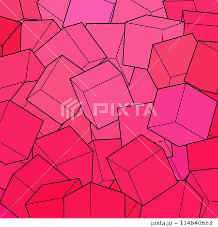 Colored background from cubes. Design element. Vector template. Colored background from cubes. Design element. Vector template. 114640683