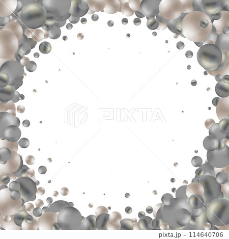 Banner with realistic colorfull balls, arranged according to the colors of the rainbow and letters vitamins. Abstract background. Vector illustration. eps 10 114640706