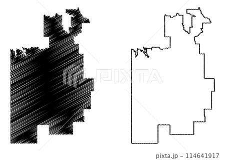 Victoria Daly Region (Commonwealth of Australia, Northern Territory, NT) map vector illustration, scribble sketch map Victoria Daly Region (Commonwealth of Australia, Northern Territory, NT) map vector illustration, scribble sketch map 114641917