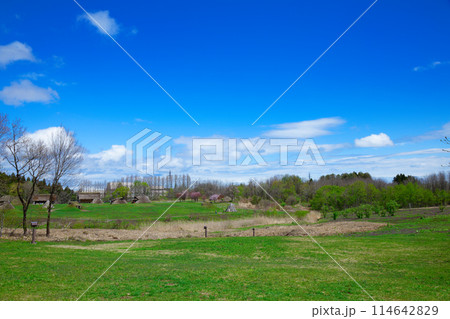 三内丸山遺跡 世界遺産 縄文時代のムラ 三内丸山遺跡 世界遺産 縄文時代のムラ 114642829