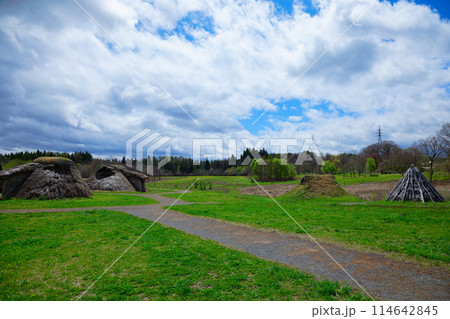 三内丸山遺跡 世界遺産 縄文時代のムラ 三内丸山遺跡 世界遺産 縄文時代のムラ 114642845