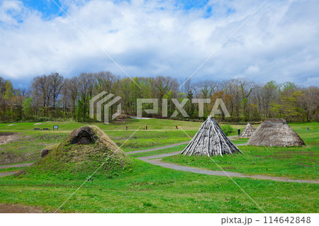 三内丸山遺跡 世界遺産 縄文時代のムラ 三内丸山遺跡 世界遺産 縄文時代のムラ 114642848
