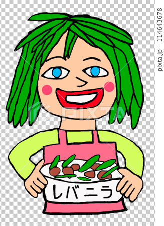 一位家庭主婦正在做油炸香草精 114643678
