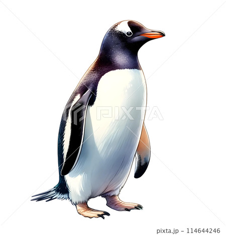 3D penguin 3D penguin 114644246