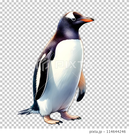 3D penguin 3D penguin 114644246