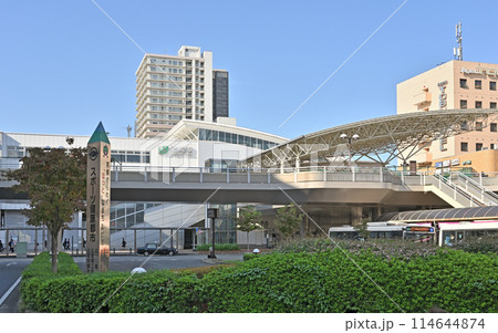 鉄道　JR東日本・高崎線　上尾駅東口 114644874