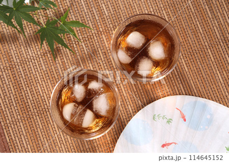 冷えた麦茶 冷えた麦茶 114645152