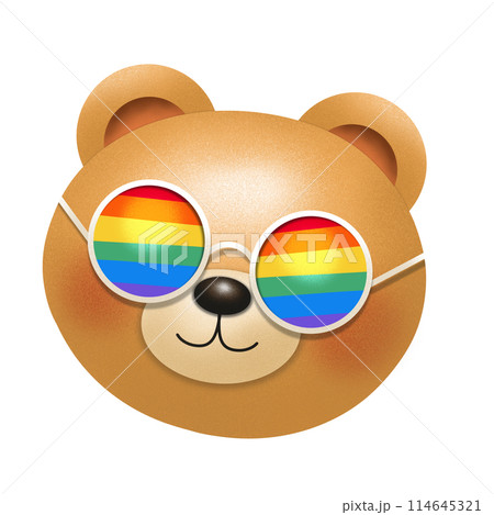 Teddies with Pride Month celebration  114645321