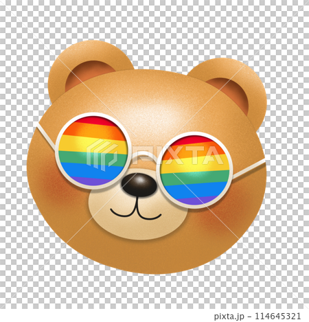 Teddies with Pride Month celebration  114645321