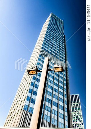 Bankenviertel business district - Frankfurt, Germany Bankenviertel business district - Frankfurt, Germany 114645483