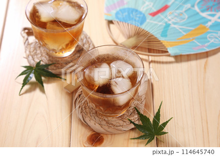 冷えた麦茶 冷えた麦茶 114645740