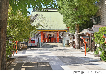 上尾宿散歩　中山道上尾宿　氷川鍬神社　上尾市宮本町 114645768