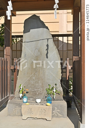 上尾宿散歩　中山道上尾宿　氷川鍬神社　上尾市宮本町 114645773