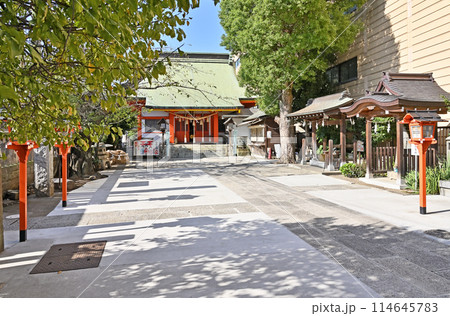 上尾宿散歩　中山道上尾宿　氷川鍬神社　上尾市宮本町 114645783