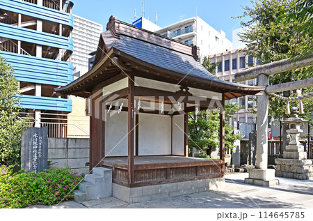 上尾宿散歩　中山道上尾宿　氷川鍬神社　上尾市宮本町 114645785
