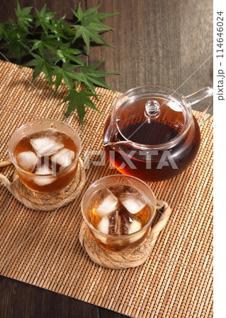 冷えた麦茶 114646024