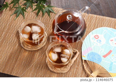 冷えた麦茶 114646075