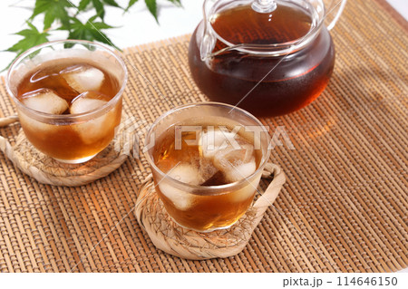 冷えた麦茶 冷えた麦茶 114646150