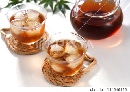 冷えた麦茶 冷えた麦茶 114646156