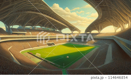 サッカースタジム 114646854