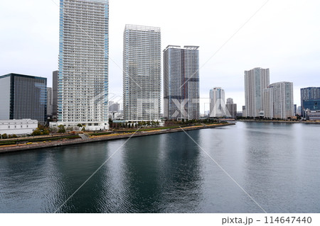 東京都市風景 晴海周辺 東京都市風景 晴海周辺 114647440