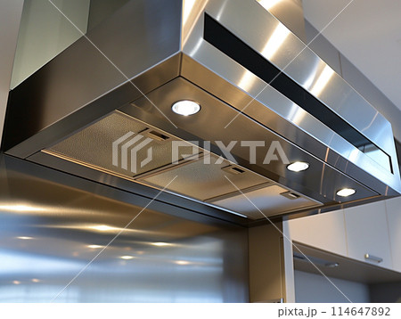 キッチンのレンジフード 114647892