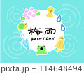 梅雨に使える！イラスト 114648494